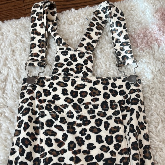 Altard State ! Leopard overalls with elastic waist and adjustable straps - Picture 3 of 8